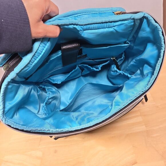 Austin Fowler Francesca Everyday Backpack FLAWED Gym Travel Bag Black - Picture 11 of 15